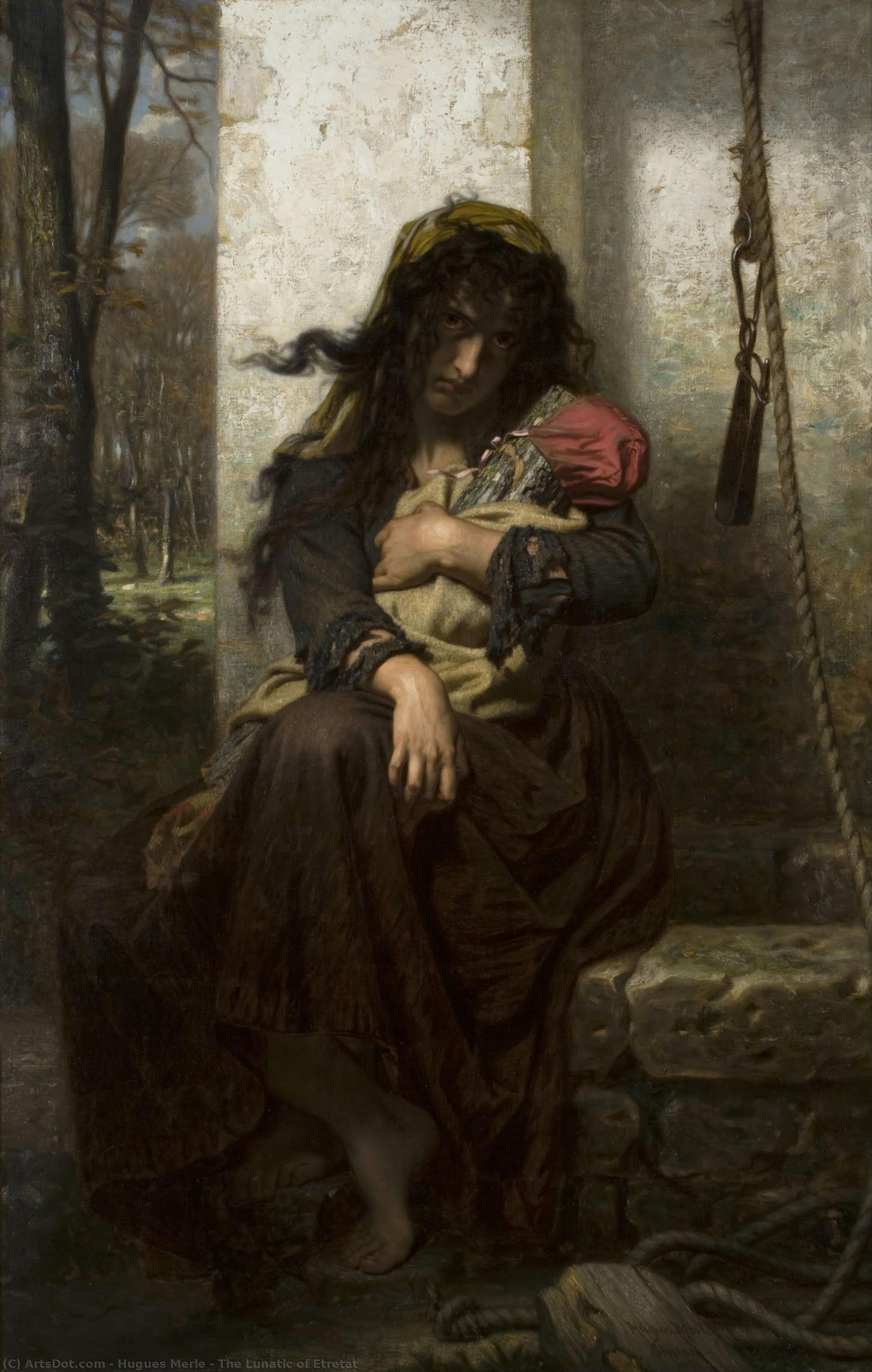 The Lunatic Of Etretat — Hugues Merle