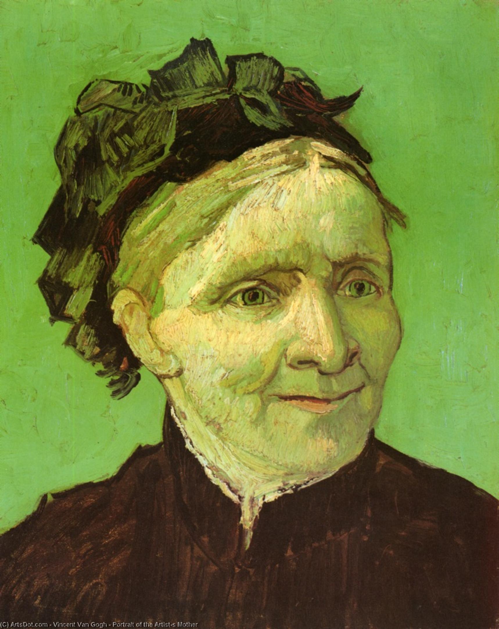 Portrait Of The Artist's Mother — Vincent Willem Van Gogh