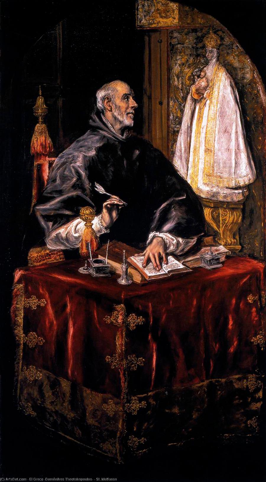 St. Idelfonso — El Greco
