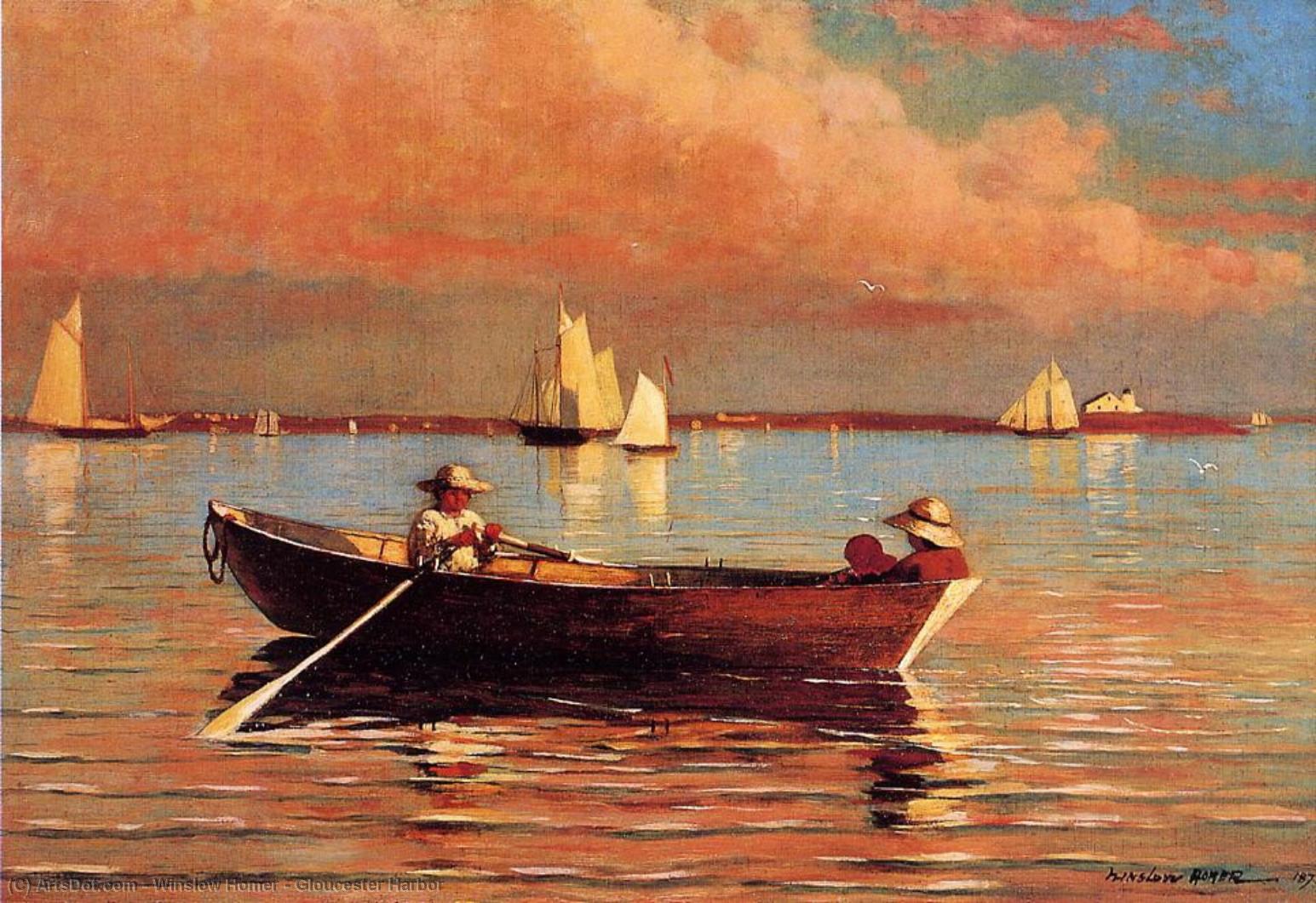 Gloucester Harbor — Winslow Homer