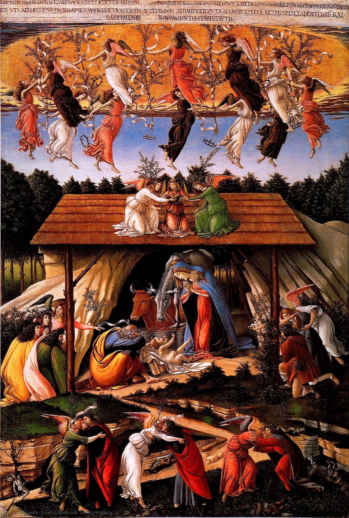 Mystická Narodzení — Sandro Botticelli