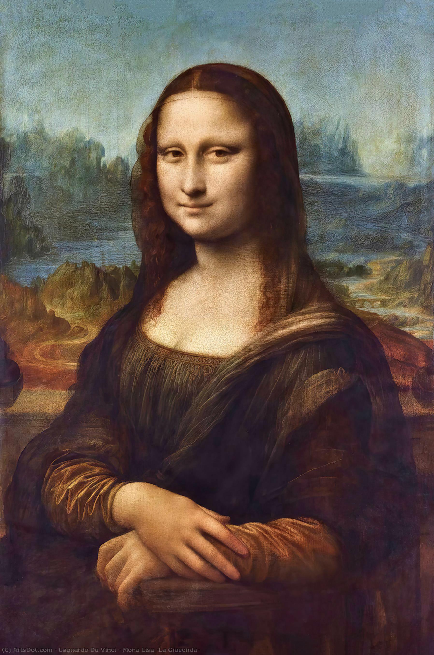 Mona Lisa (la Gioconda) — Leonardo Da Vinci