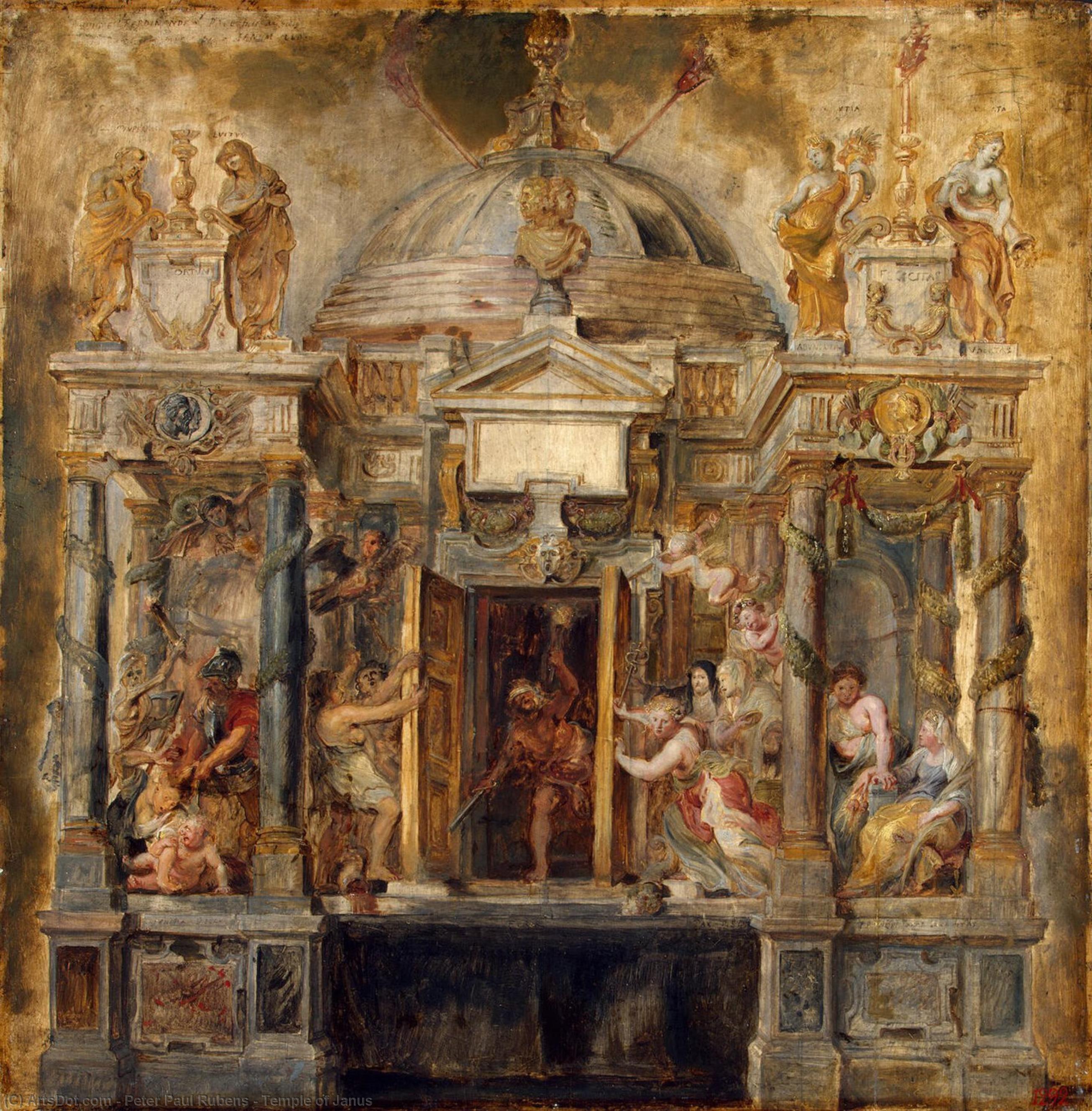 Tempio Di Giovan — Peter Paul Rubens