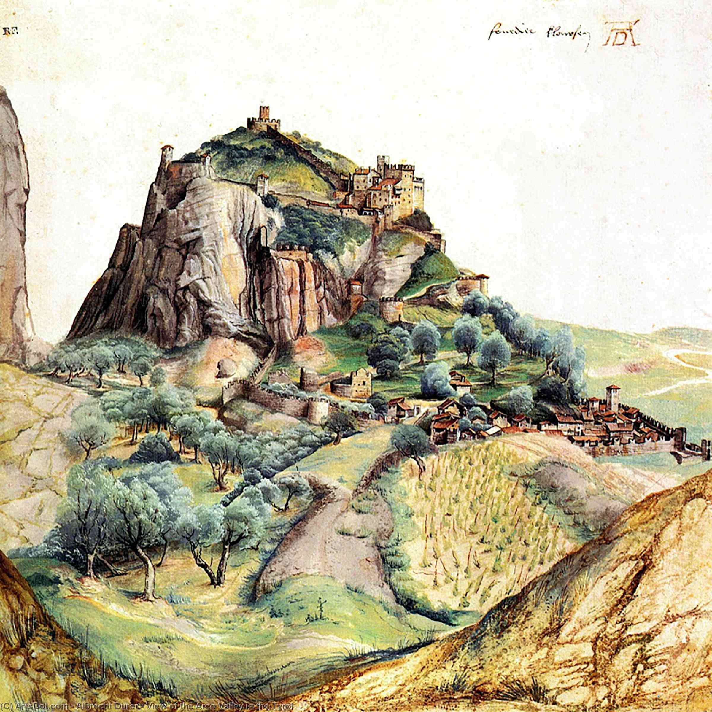Pogled Na Arco Kotlovac — Albrecht Dürer