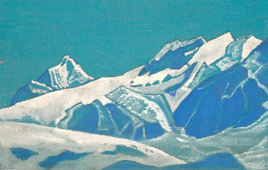 Mountain Study 1 — Nicholas Roerich