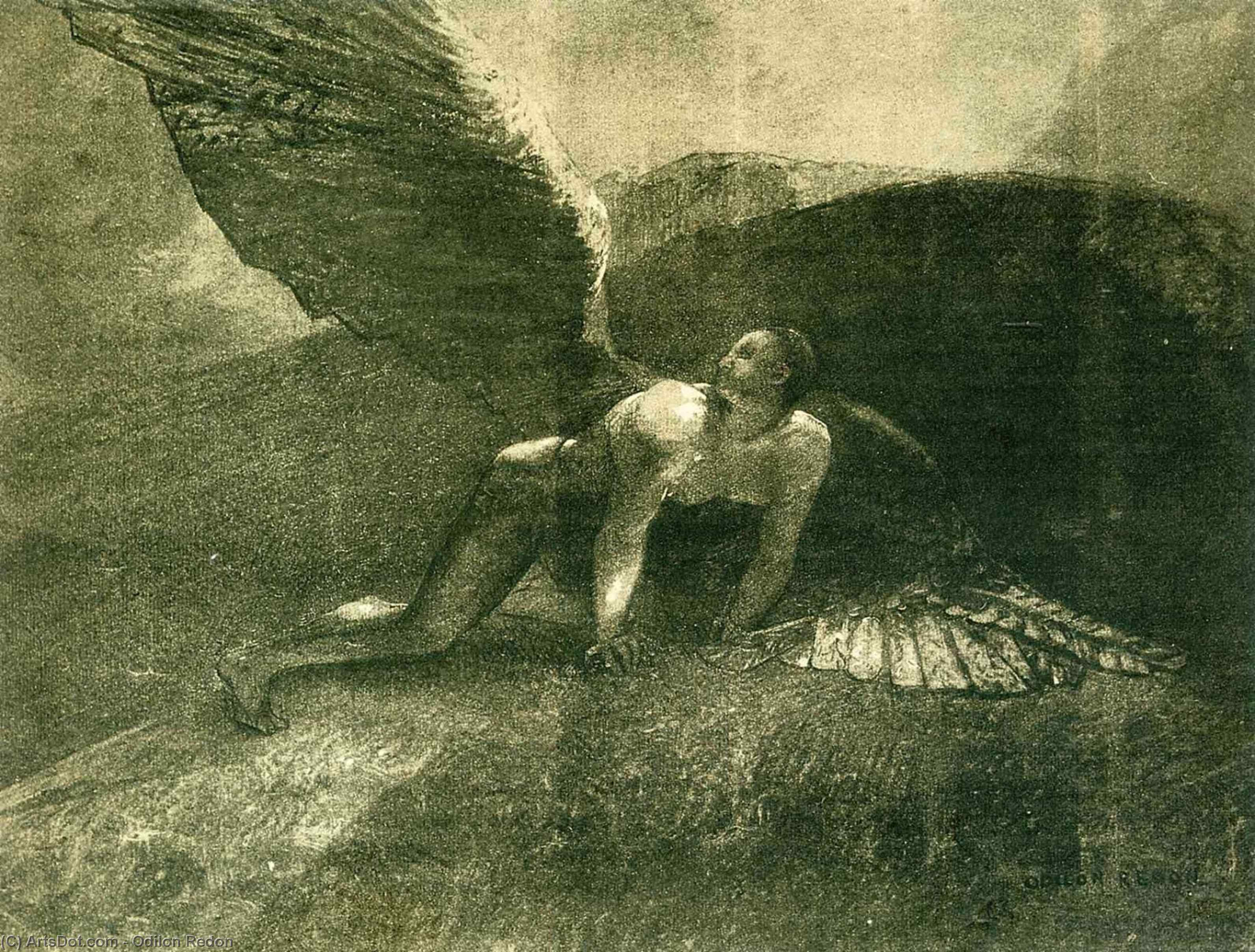 Fallen Angel — Оділон Редон