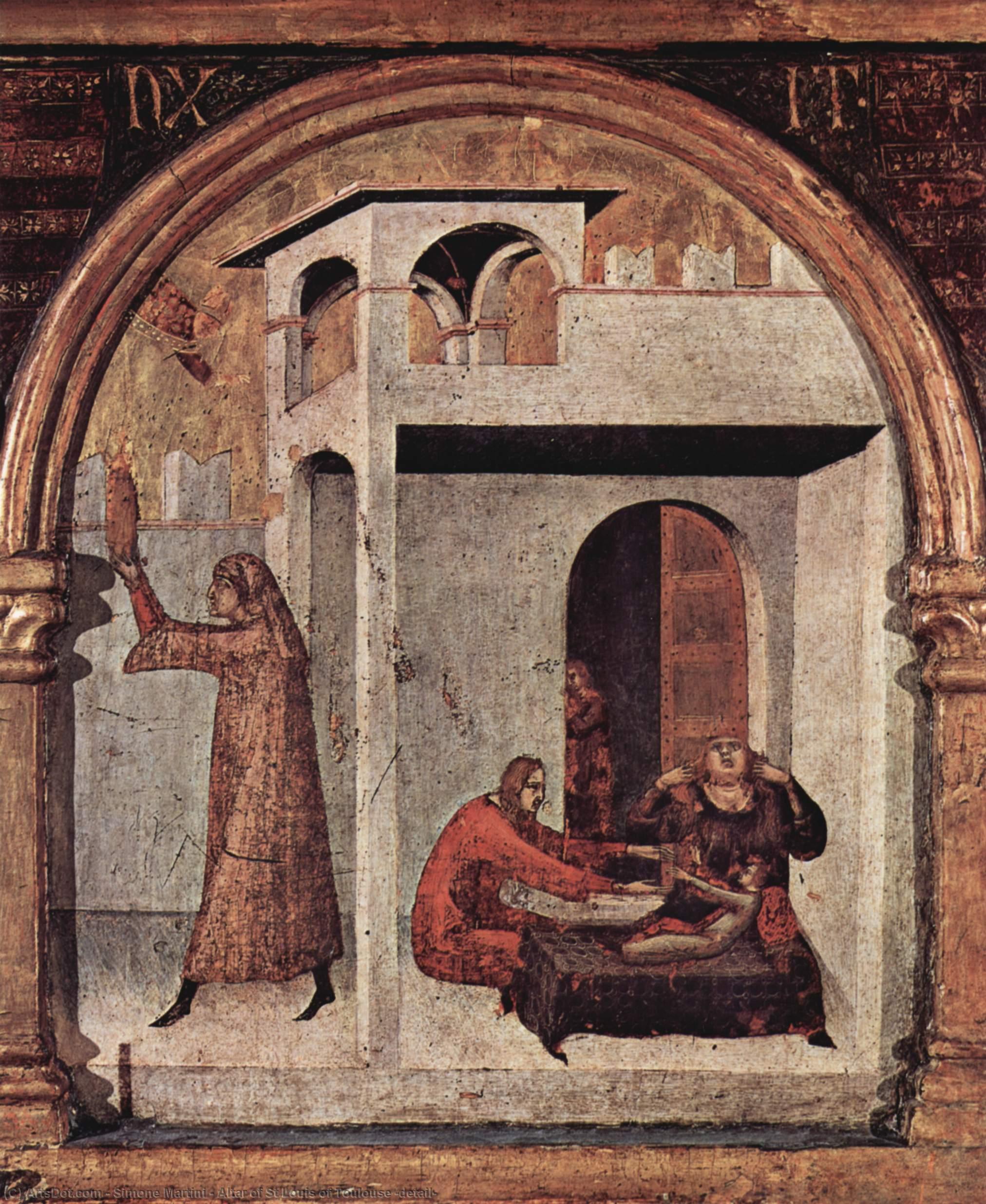 Altare Di San Luigi Di Tolosa — Simone Martini