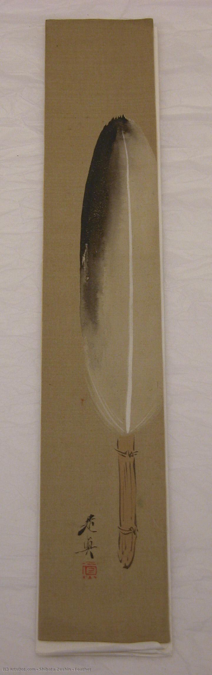 Feather — Shibata Zeshin