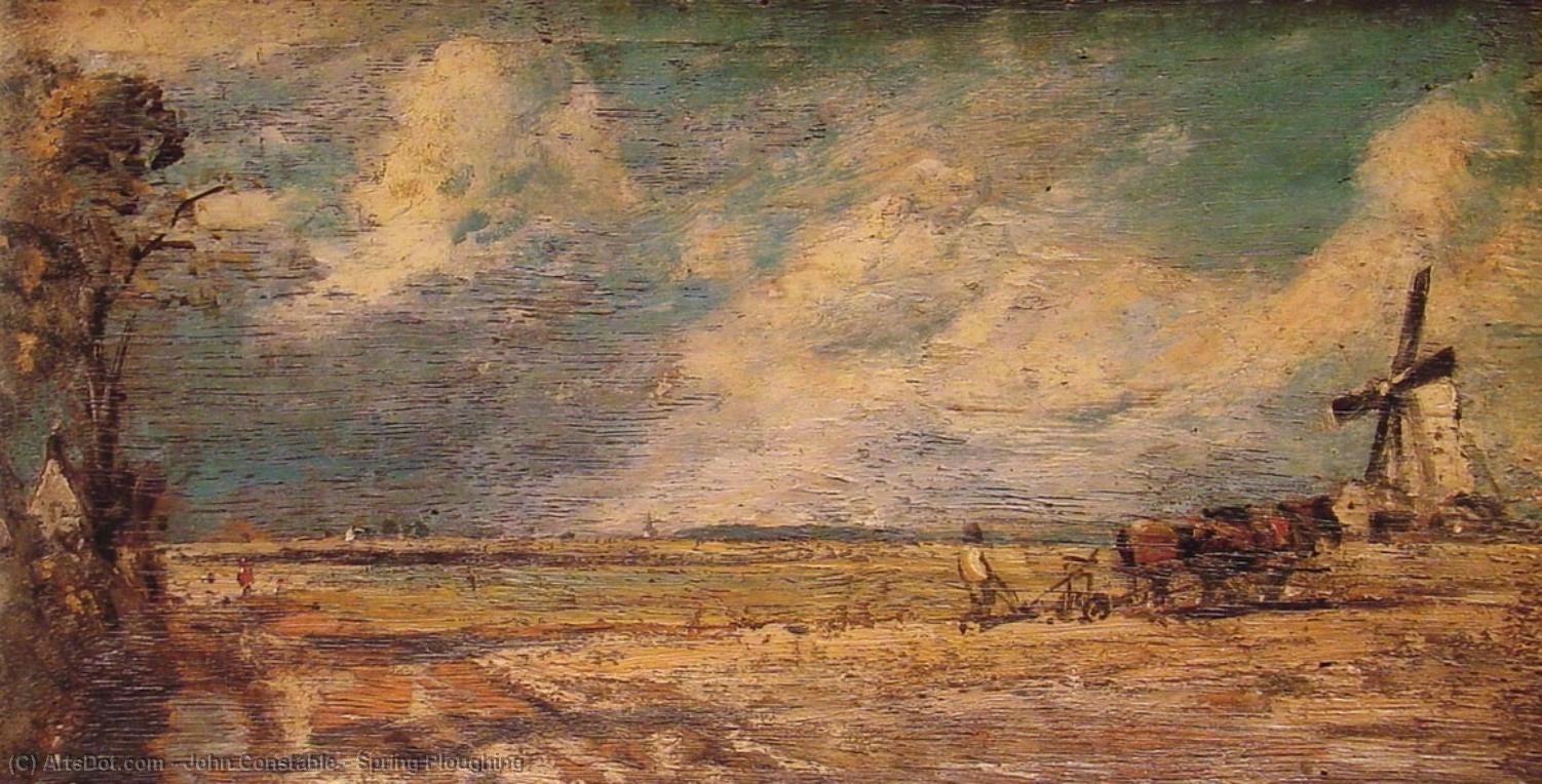 Spring Ploughing — John Constable