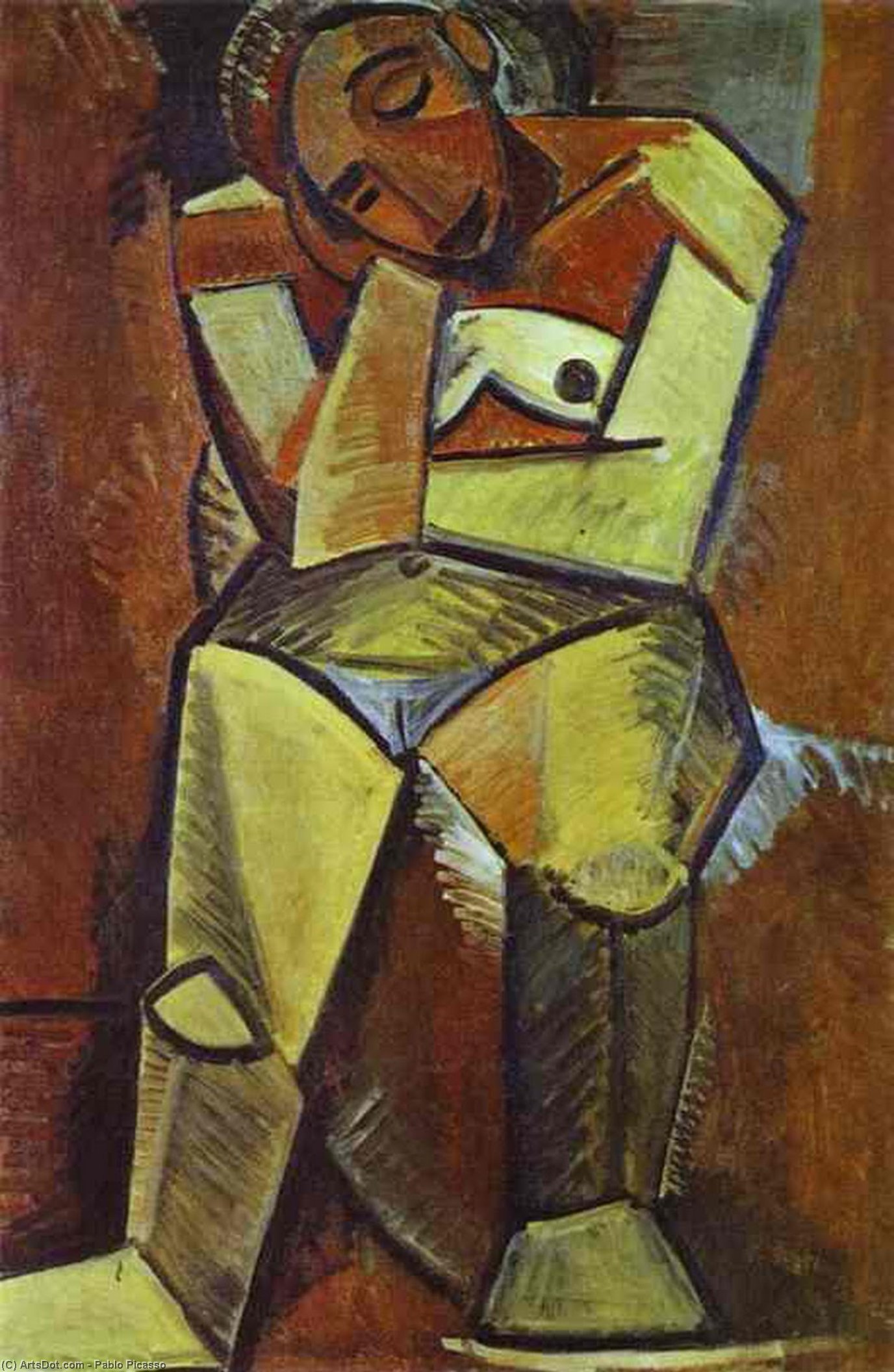Mujer Sentada — Pablo Picasso