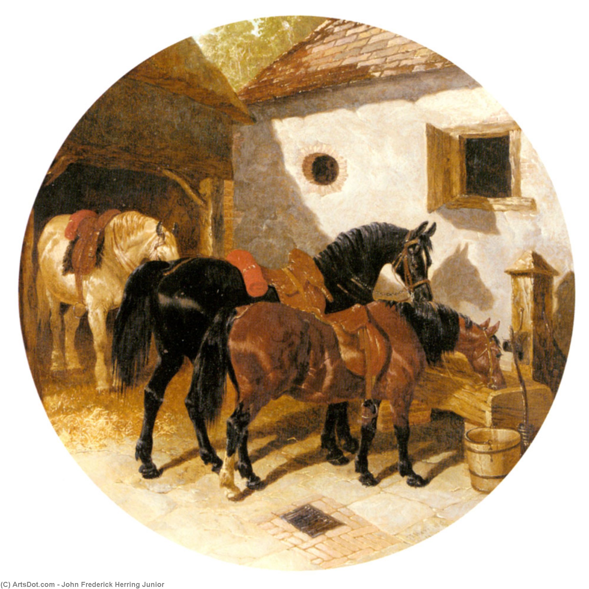 The Farmyard — John Frederick Herring Junior