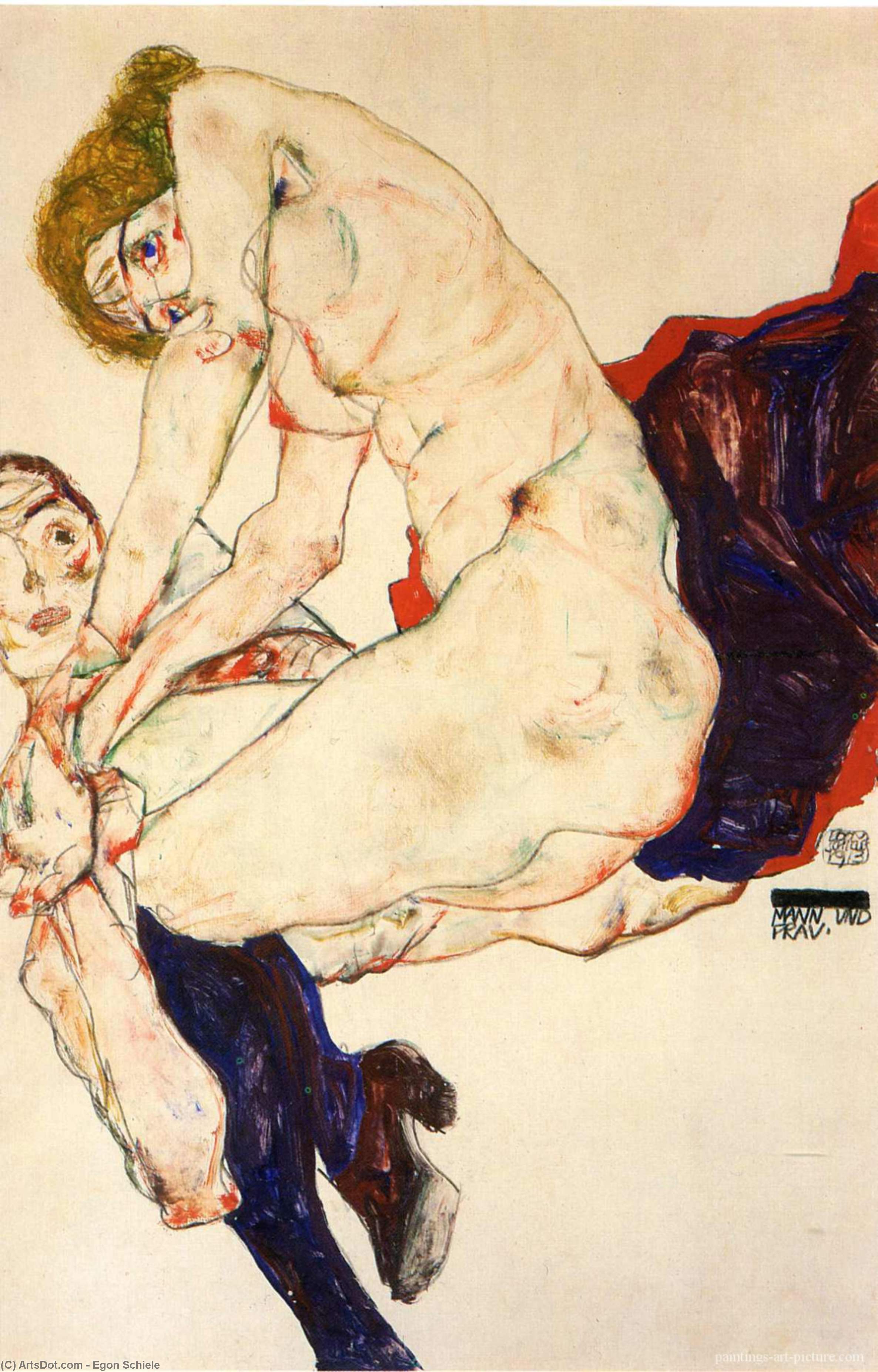 Untitled (8429) — Egon Schiele