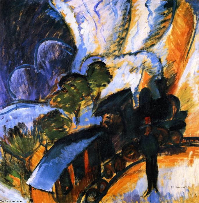 Rhätische Bahn, Davos — Ernst Ludwig Kirchner