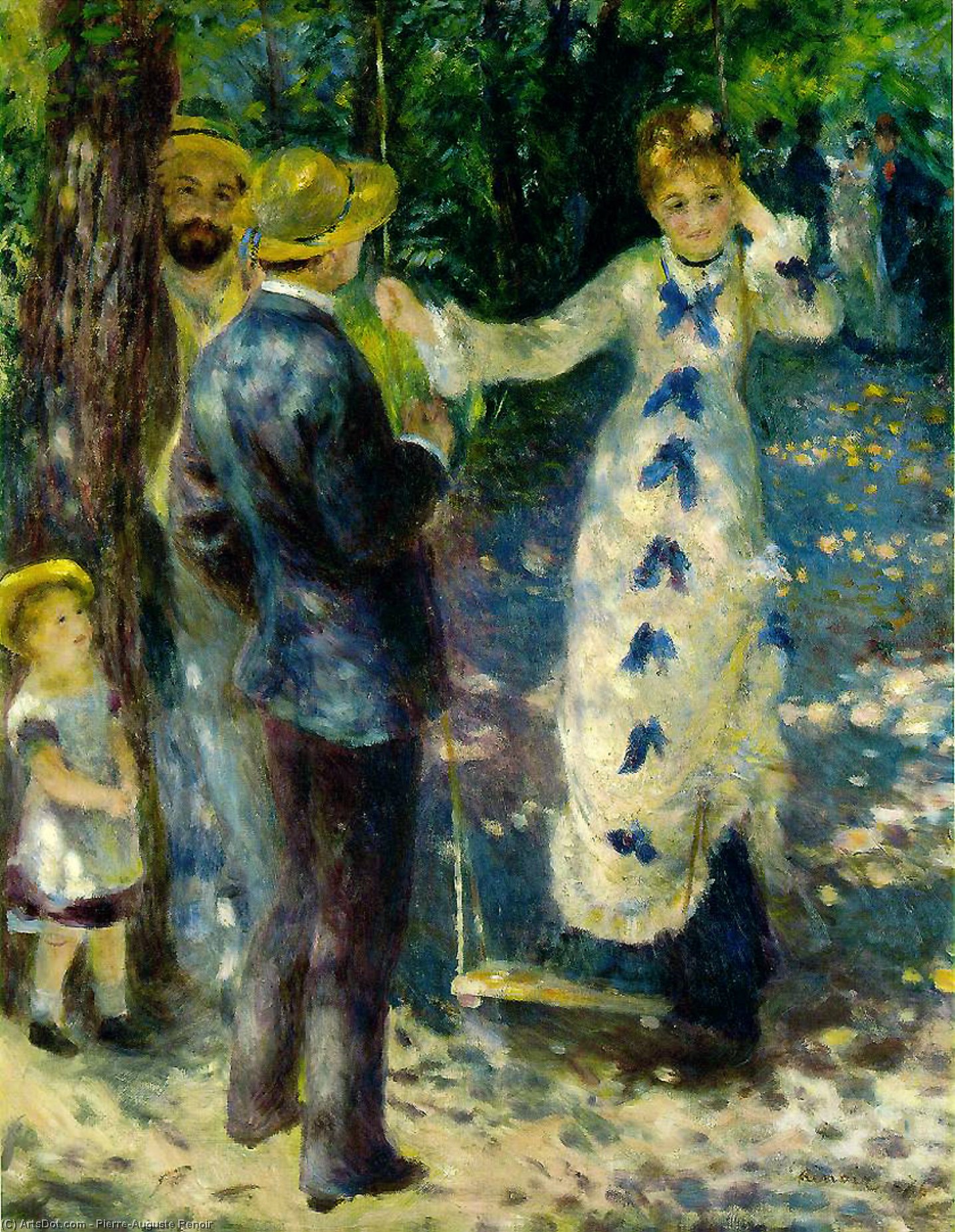 Svingsædet, Musée D’orsay, Paris — Pierre-auguste Renoir