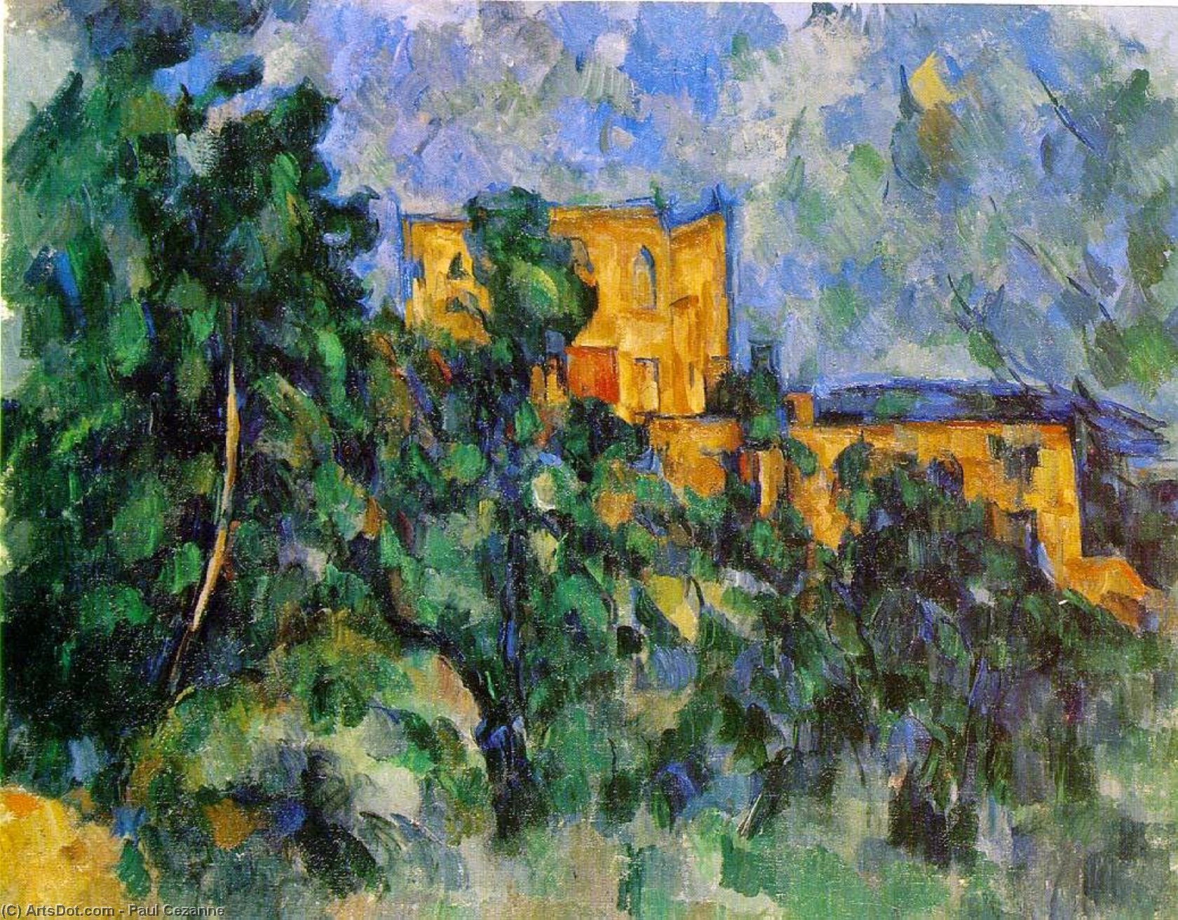 Chateau Noir — Paul Cézanne