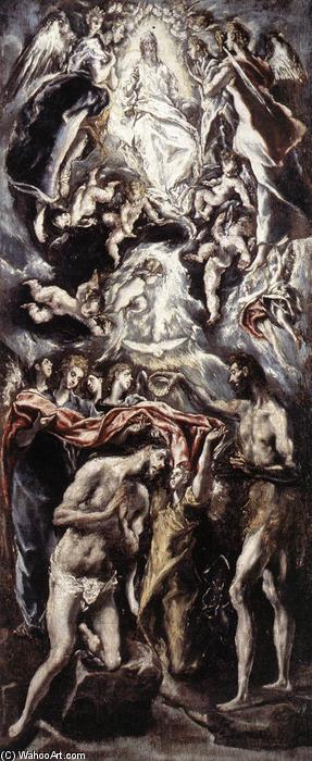 Battesimo Di Cristo — El Greco