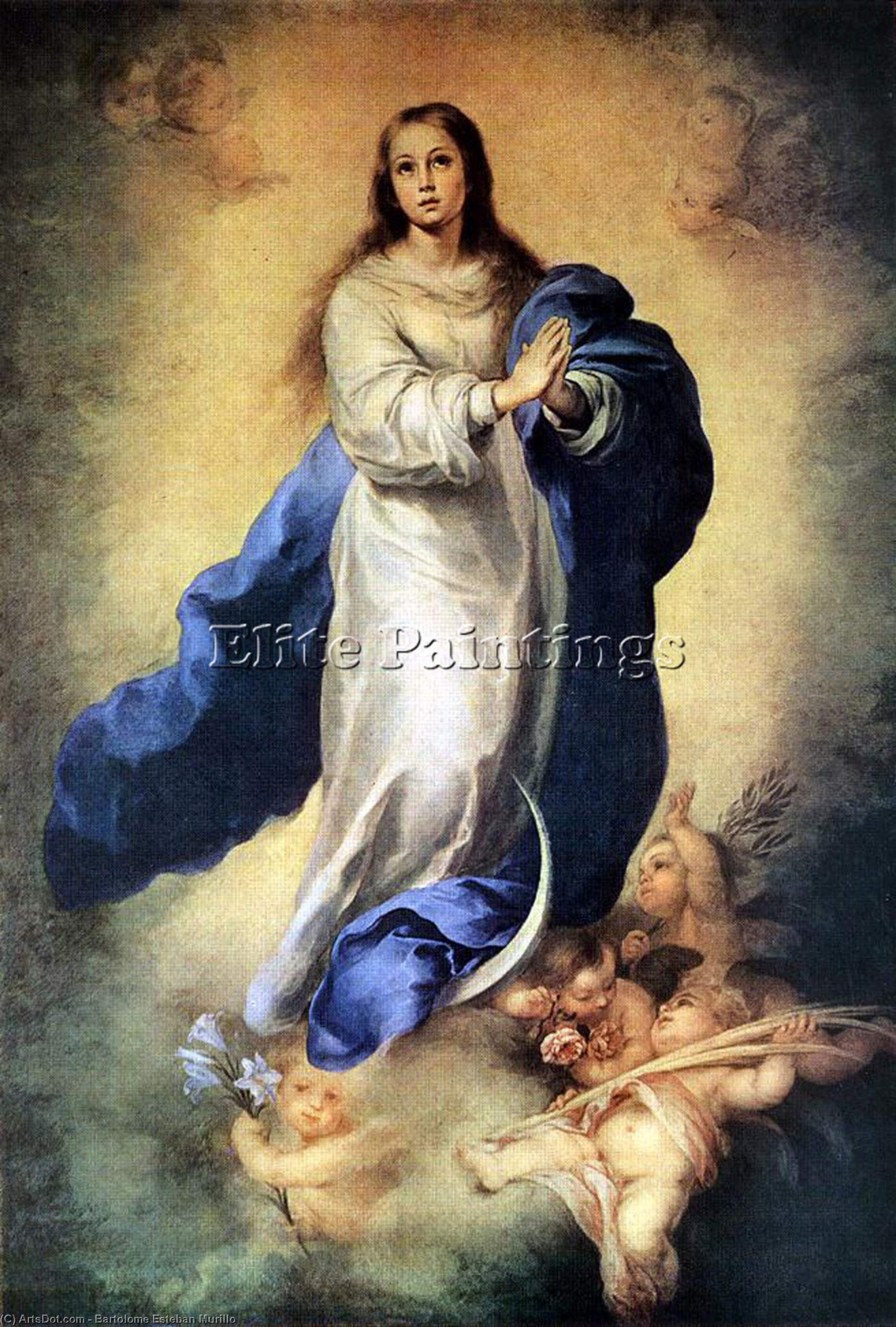 The Immaculate Conception — Bartoloměj Esteban Murillo