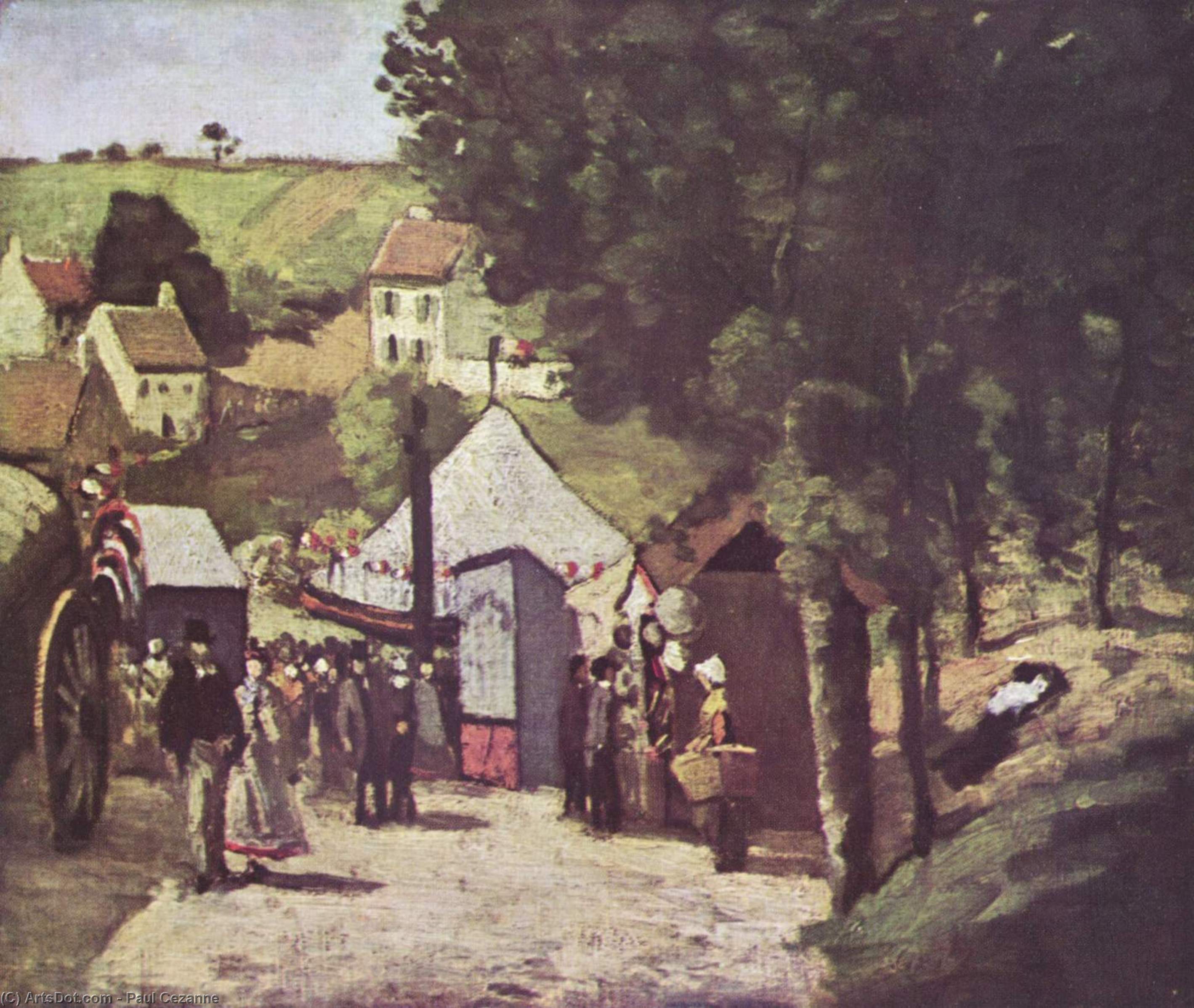 Eremitage, Pontoise — Paul Cézanne