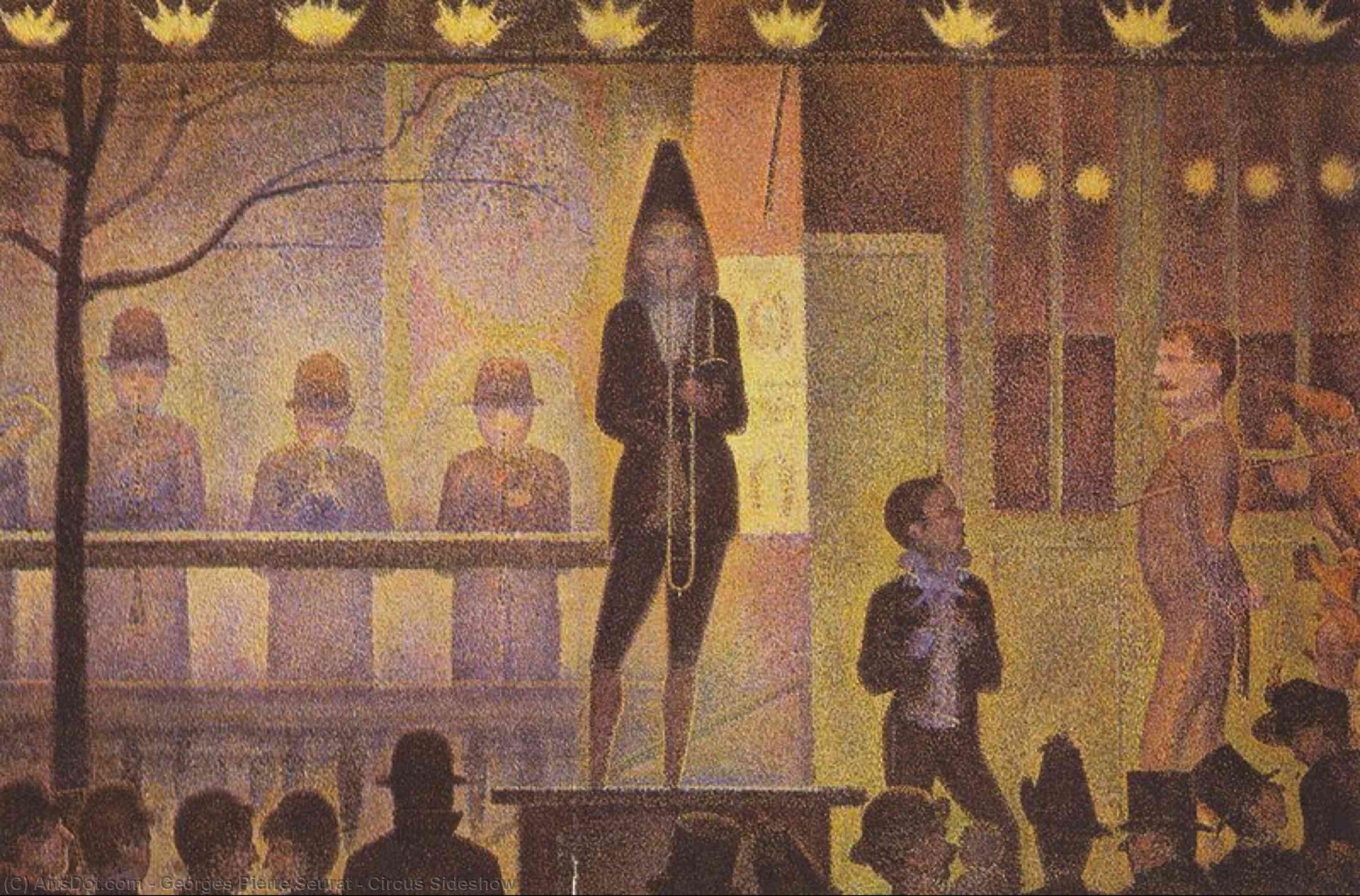 Circus Sideshow — Georges Seurat