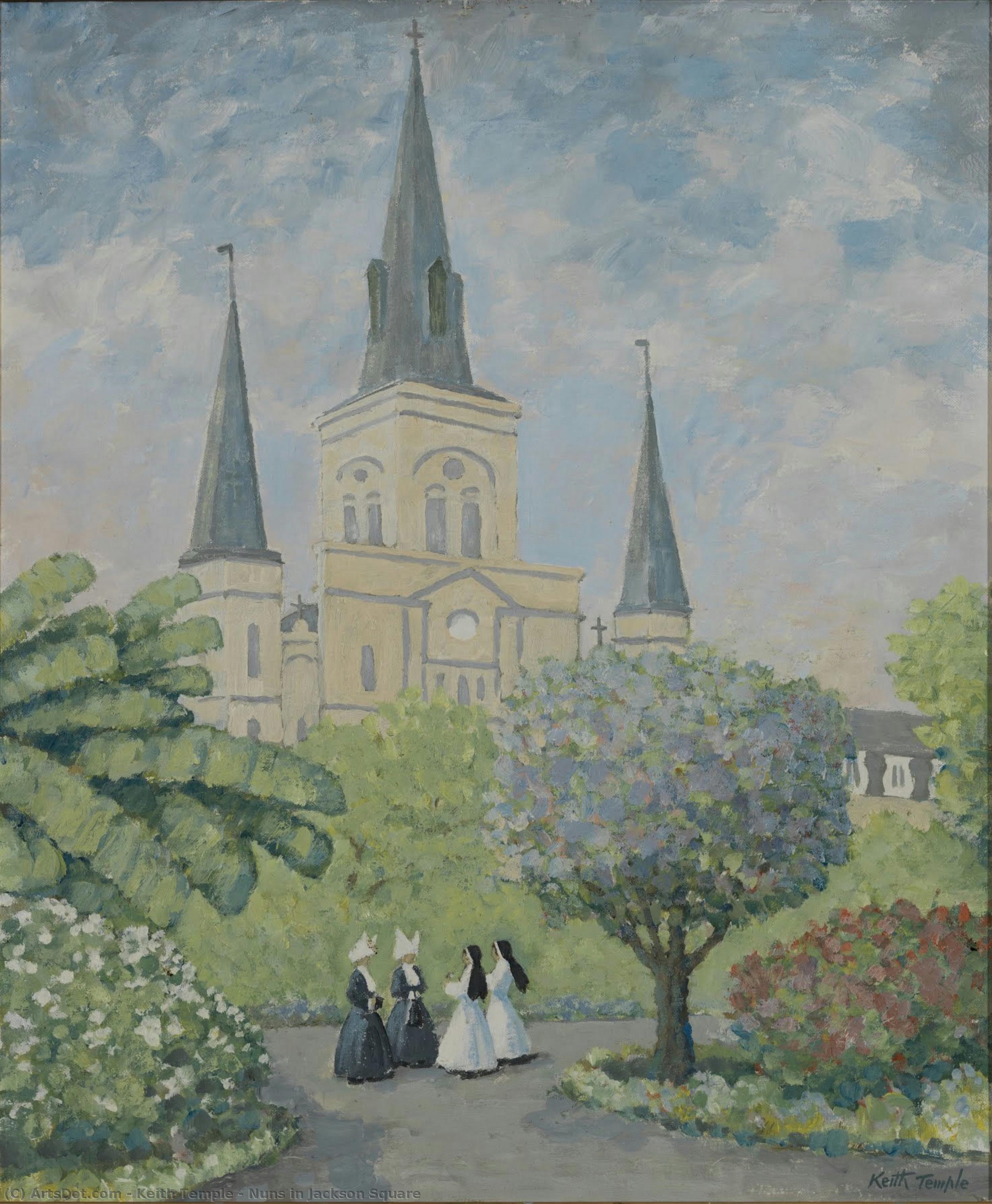 Nuns In Jackson Square — Keith Temple
