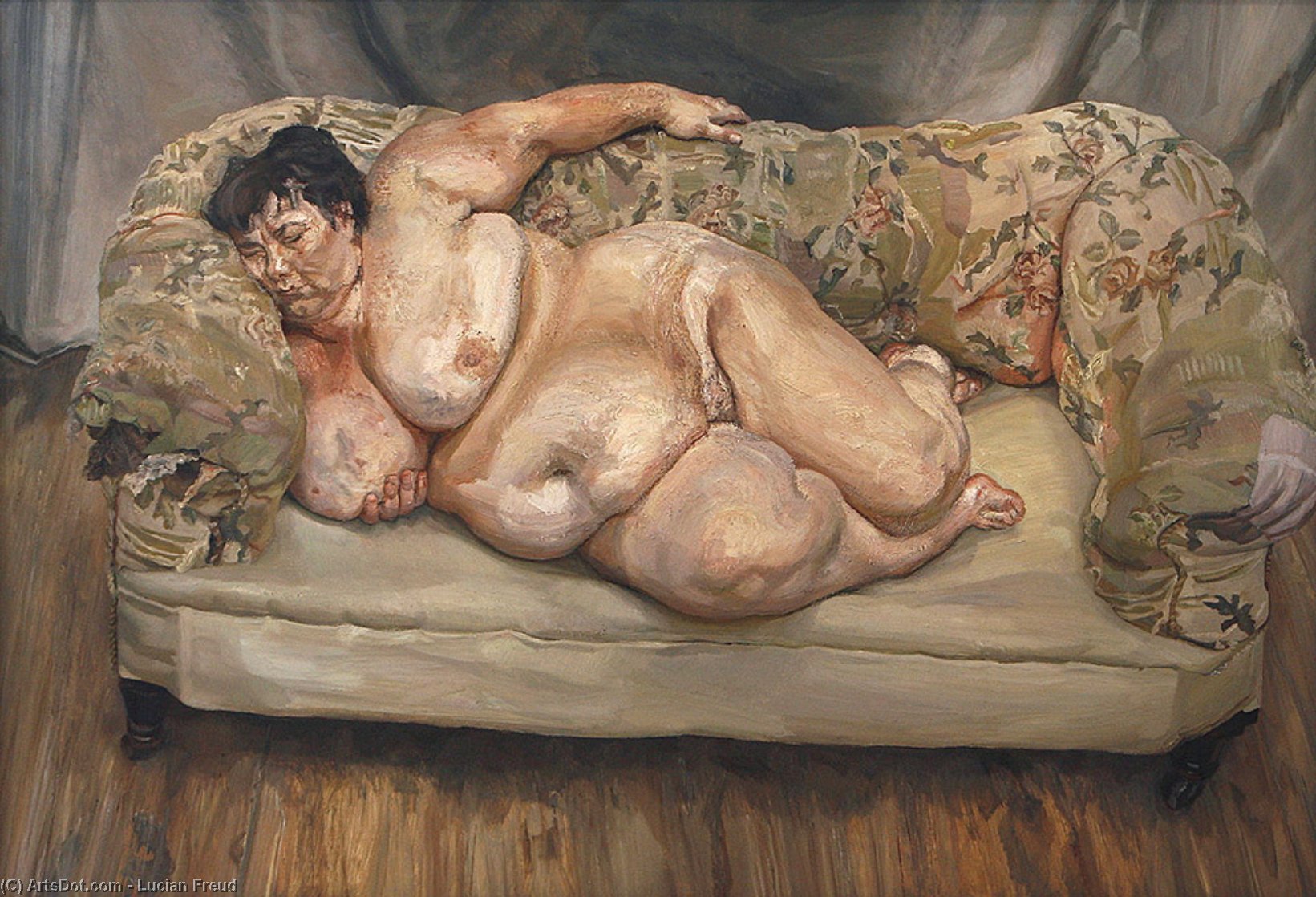 Benefits Supervisor Sleeping (also Known As Big Sue) — Lucian Freud