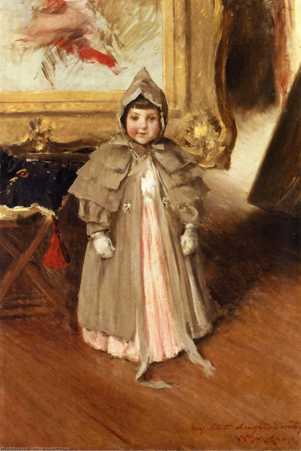 Mijn Kleine Dochter Dorothy — William Merritt Chase