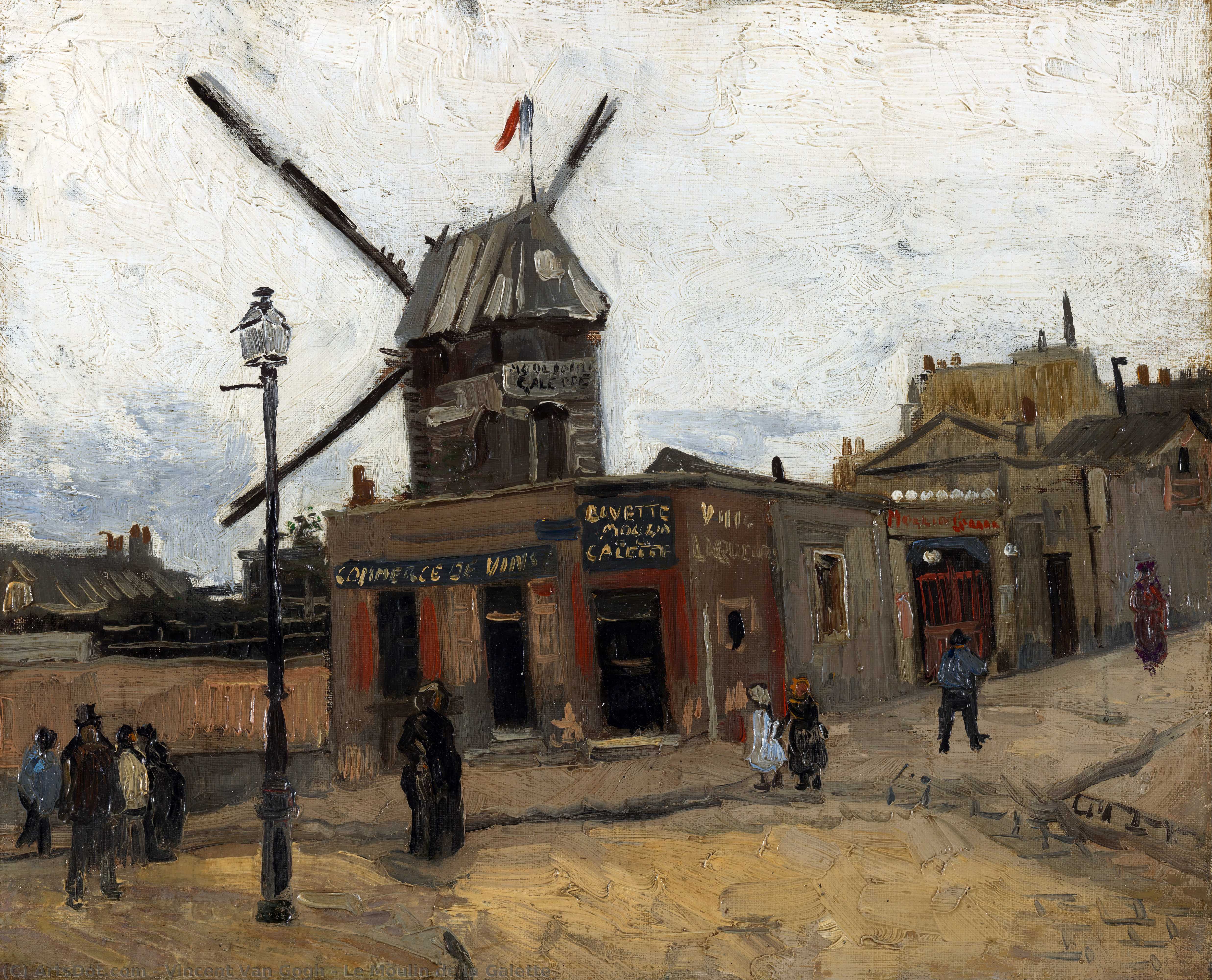 Le Moulin De La Galette — Vincent Willem Van Gogh