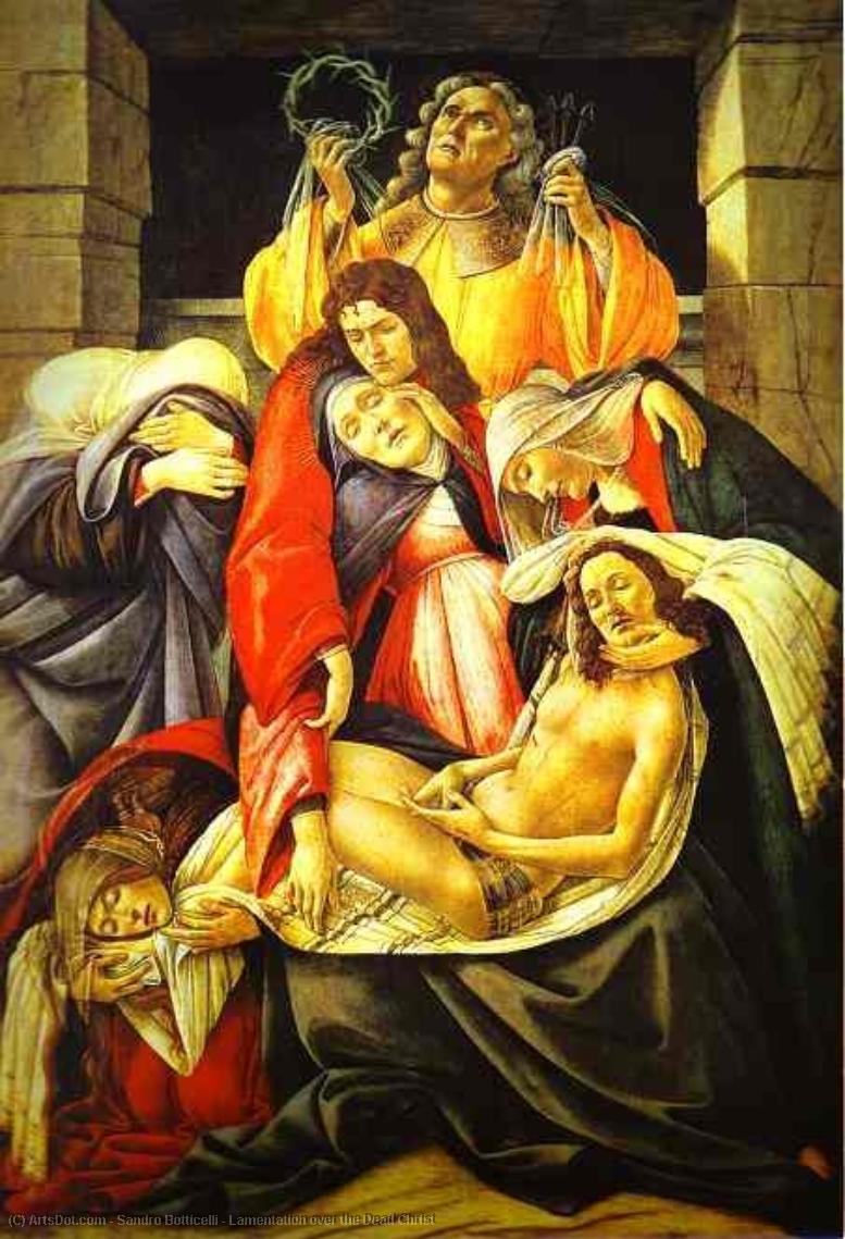 Klage Über Das Tote Christus — Sandro Botticelli