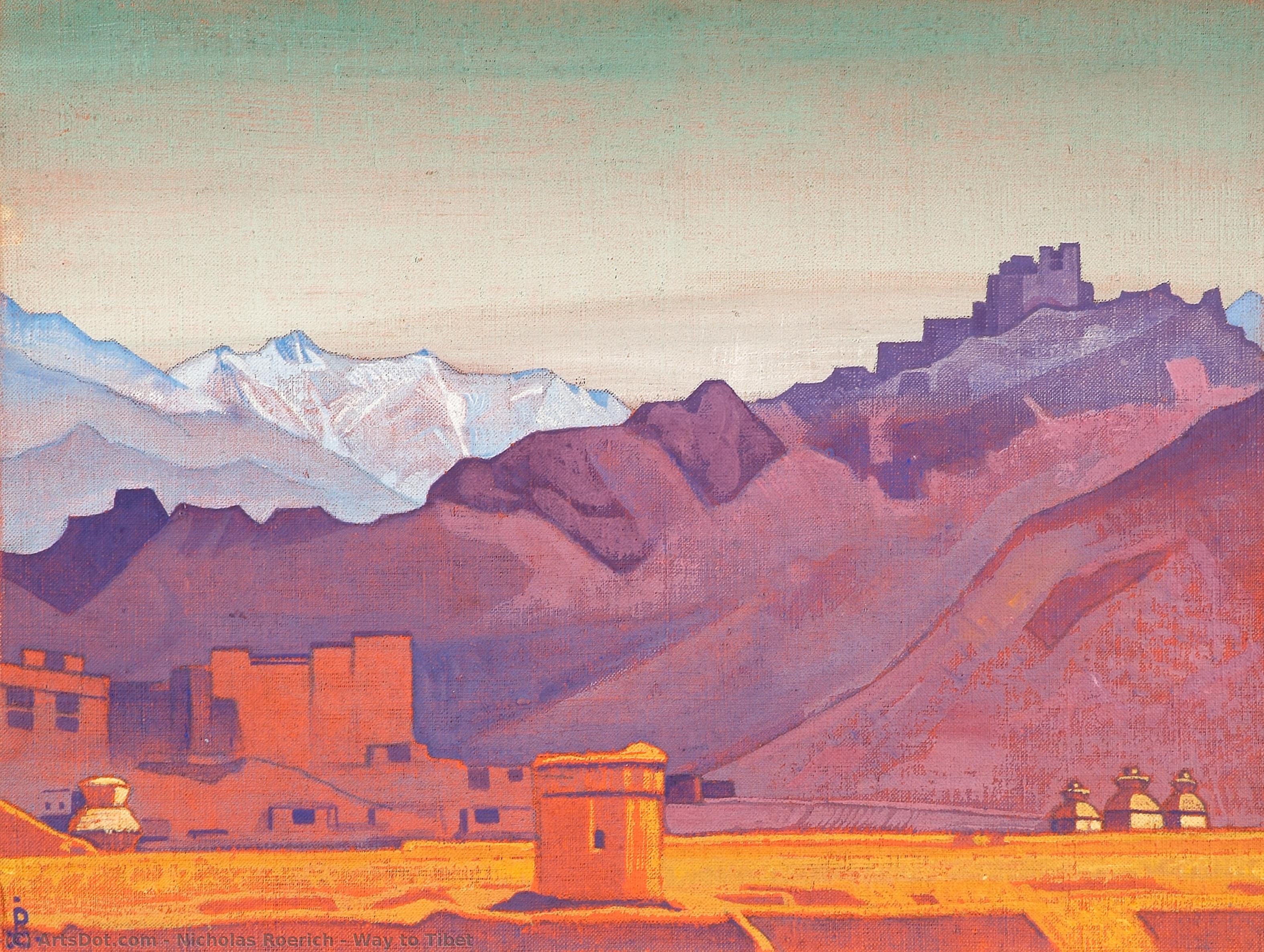 Way To Tibet — Nikolai Roerich