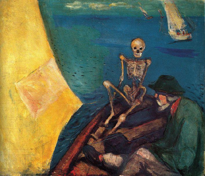 Morto Al Timone — Edvard Munch
