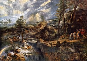Stormy Landscape — Peter Paul Rubens