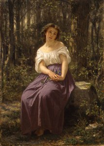A Girl In The Woods