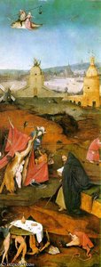 Temptation Of St Anthony Right Wing Of The Triptych — Hieronymus Bosch