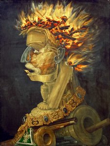 The Fire — Giuseppe Arcimboldo