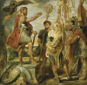 Decius Mus Addressing The Legions — Peter Paul Rubens