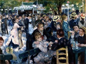 Dance At The Moulin De La Galette — Pierre-auguste Renoir