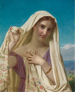 Young Girl In A Veil