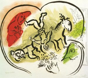 The Heart Of The Circus — Marc Chagall