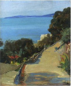 The Garden At Cap D' Ail — Sir John Lavery