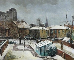 Snow In My Garden (recto) — Robert Kirkland Jamieson