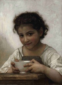 Girl Eating Porridge — William-adolphe Bouguereau