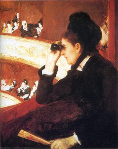 In The Loge — Mary Stevenson Cassatt