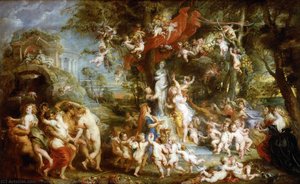 The Feast Of Venus D — Peter Paul Rubens