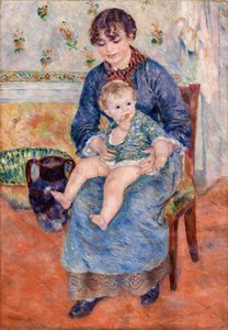 Mother And Child — Pierre-auguste Renoir