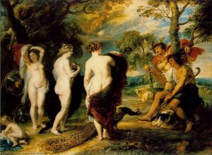 The Judgment Of Paris C.1636 Ng London — Peter Paul Rubens