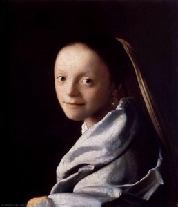 Portrait Of A Young Woman — Johannes Vermeer