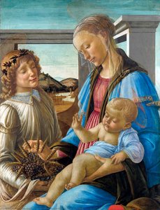 Madonna and Child with an Angel