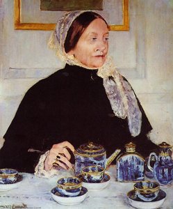 Lady At The Tea Table — Mary Stevenson Cassatt