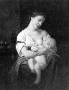 Mother And Child — Hugues Merle
