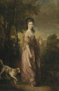 Portrait Of Mrs Lowndes-stone — Thomas Gainsborough